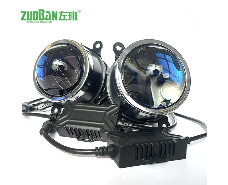Υψηλή φωτεινότητα LED Bi-Xenon 3 χρωματιστό φώτα ομίχλης