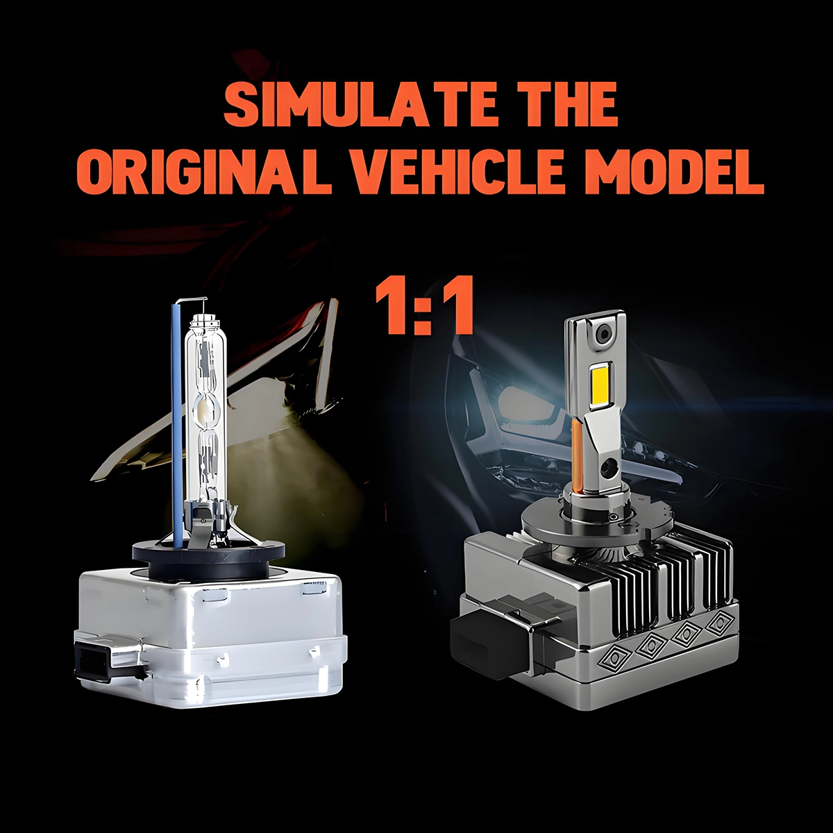 LED Headlamps for Upgrading Hid Xenon Bulbs